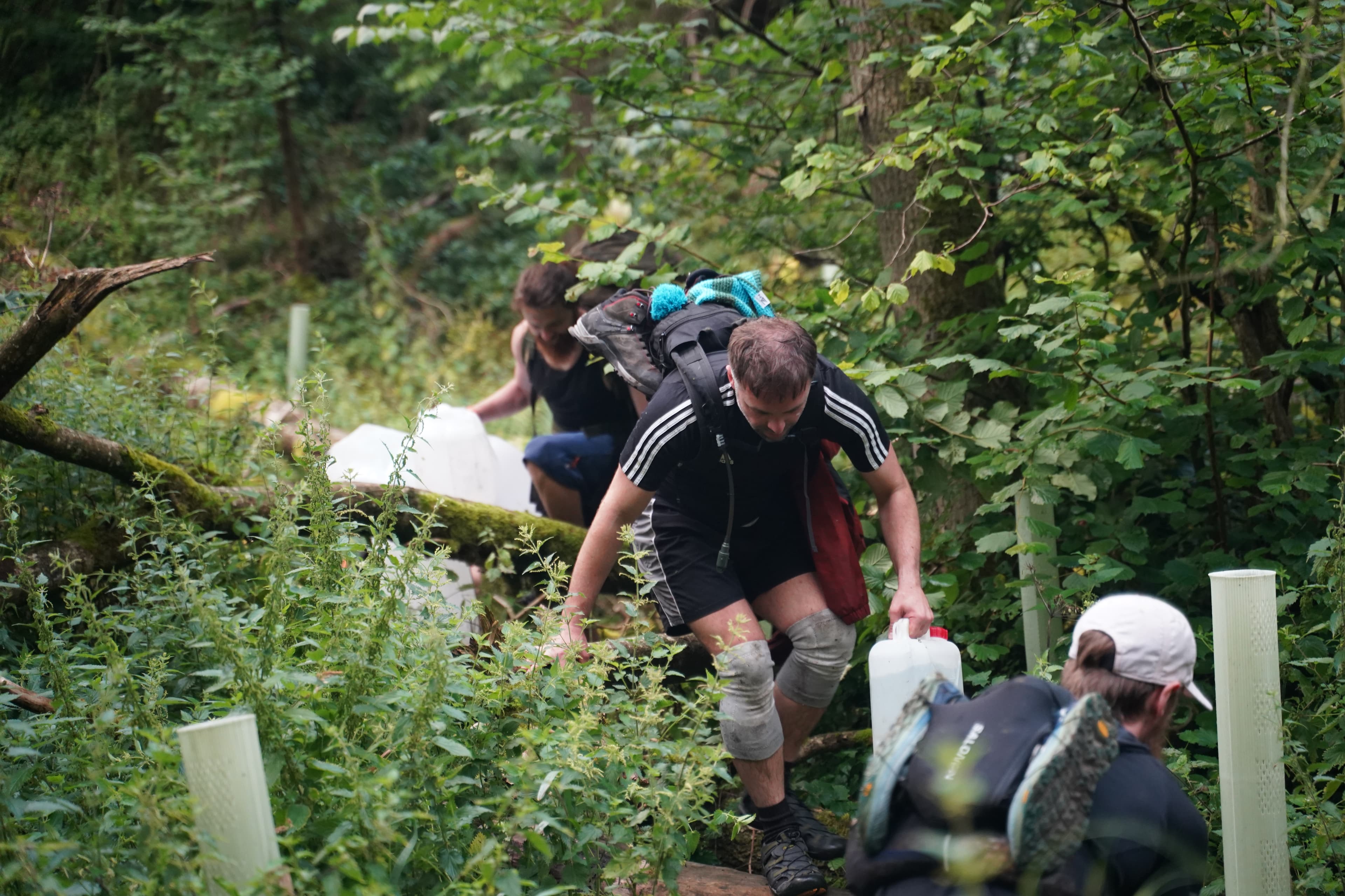 Participant in outdoor setting